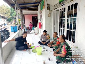 Sinergitas TNI-POLRI bersama-sama untuk memelihara keamanan dan ketertiban di Warga Binaanya