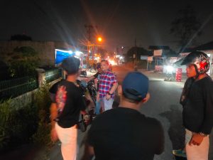 Team Unit Reskrim Polsek Patumbak antisipasi kejahatan jalanan