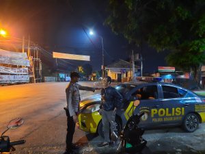 Polsek Bogor Barat Giatkan Patroli Malam, Cegah Gangguan Kamtibnas