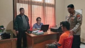 Seorang Residivis Motor Asal Surabaya Ditangkap Unit Reskrim Polsek Arosbaya