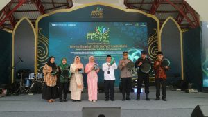Polres Tanjung Balai Menghadiri Kegitan Road to Festival Ekonomi Syariah 2024 Gema Syariah SISI BATAS LABUHAN