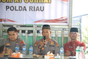 Jumat Curhat Polda Riau Pasca Lebaran, Intensifkan Patroli dan Melayani Masyarakat