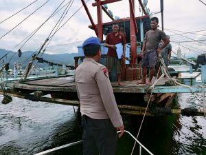 Satuan Polairud Polres Sibolga, Aktif Laksanakan Patroli Dialogis, Antisipasi Tindak Pidana Perairan.