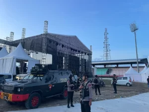 Optimalkan Keamanan Konser Musik Betang Fest di Palangka Raya, Brimob Kalteng Kerahkan Tim Escape Gegana