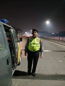 Patroli Malam Personil Polsek Medan Barat layani masyarakat mobile ke jalan raya dan pemukiman antisipasi 3C, kejahatan jalanan, balapan liar dan tawuran di Wilkumnya