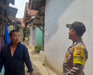 Brigadir Anggie Rexy Pratama, S.H. Tingkatkan Sambang Desa untuk Cegah Gangguan Keamanan