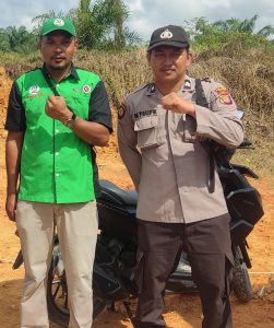Patroli Sambang dan Imbauan Kamtibmas di Kampung Harapan Jaya
