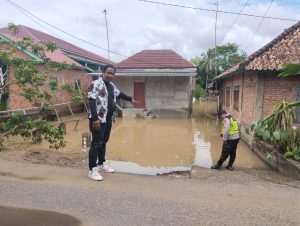 Polsek Tanah Abang Siaga Banjir, Monitoring Debit Air Sungai Lematang