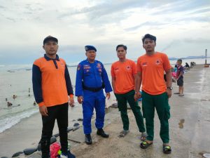 Polres Sibolga Patroli Dan Pengamanan Diobjek Wisata Pelabuhan Lama, Dilaksanakan Satuan Polairud.