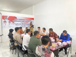 Polres PALI hadiri Rapat Koordinasi Terpadu Penanganan Konflik Sosial, Bertempat Di Ruang Rapat Kesbangpoli