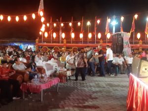 Polres Tanjung Balai Laksanakan Pengamanan Penutupan Acara Peringatan Ulang Tahun Klenteng Dewi Samudera.