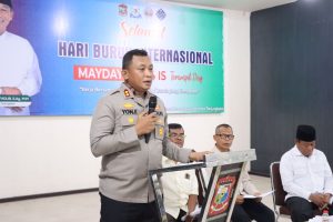 Polres Tanjung Balai Turunkan 142 Personel Dalam Pengamanan (MayDay) Hari Buruh Internasional