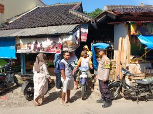 Bhabinkamtibmas Polsek Maja Intensifkan Komunikasi dengan Warga Desa Angrawati