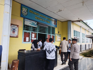 Giat Monitoring Kelulusan Siswa Siswi SMA dan SMK di Wilkum Polsek Padang Jaya