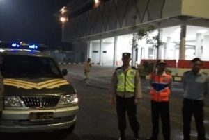 Ciptakan Situasi Kamtibmas, Patroli Malam Polsek Tingkir Sambangi Terminal Salatiga