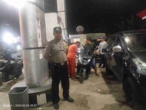 Patroli Blue Light Piket SPKT untuk Sitkamtibmas yang Kondusif di Polsek Batangtoru