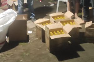 Polisi Amankan Puluhan Liter Cap Tikus di Sakobar Manado