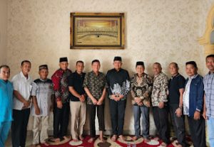 Kapolres Pelalawan hadiri acara Halalbihalal warga asal Kalimantan Barat Riau.