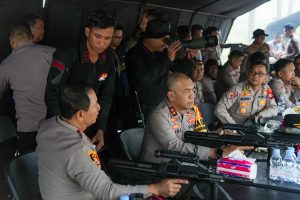 Kapolda Maluku Utara Hadiri Kegiatan Menembak Bersama Pejabat Utama Polda Maluku Utara