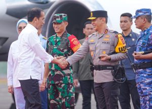 Presiden Jokowi Tiba di Bandara Silampari Lubuklinggau