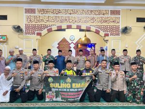 Sinergitas TNI- Polri, Kegiatan Rutin Suling di Masjid Al Irsyad