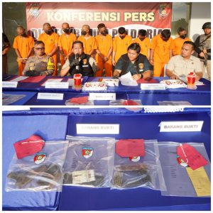 Tim Jatanras Direktorat Kriminal Umum Polda Riau Berhasil Tangkap 3 Pelaku Senjata Api di Pekanbaru, Riau