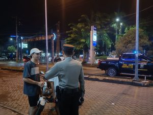 Samapta Polsek Medan Helvetia Patroli Lokasi Rawan Tindak Pidana