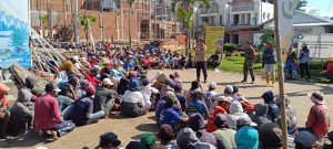 Pak Bhabin Bersinergi Cegah Kejahatan dengan Sosialisasi Kamtibmas ke Pekerja Bangunan