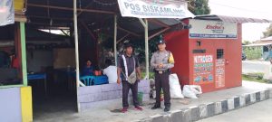 Optimalisasi Peran Pos Kamling, AIPDA JS. PURBA Lakukan Kontrol dan Dialog di Dusun Dame Raya