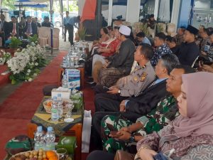 Kapolsek Tanjung Raja Hadiri Sekaligus Pimpin Giat Pengamanan Peresmian Gedung Kantor PT BPR Tiur Ganda Tanjung Raja