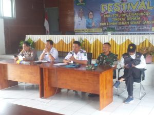 Waka Polsek Tiga Balata Hadiri Rapat Aruan Nabolon di Kecamatan Jorlang Hataran