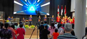 Pengamanan Ibadah di Gereja Bethel Indonesia di Kabupaten Rembang dalam rangka   Peringatan Kenaikan Isa Almasih