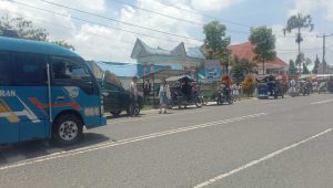 Polsek Raya Tingkatkan Keamanan dan Kelancaran Lalu Lintas di Jalan Sutomo