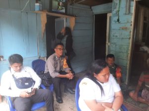 Bhabinkamtibmas Polsek Dolok Pardamean Lakukan Sambang dan Patroli di Dusun II Togu Domu Nauli