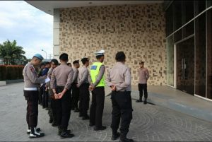 Polres Belitung Lakukan Pengamanan Rapat Koordinasi Mendagri Dan Forkopimda Terkait Stunting, Inflasi Hingga Kesiapan Pilkada 2024