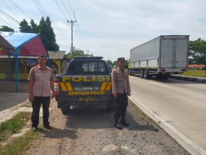 Polsek Patrol Tingkatkan Keamanan Wilayah Dengan Patroli Strong Point Wiralodra
