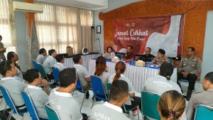 Polda Bali Kembali Laksanakan Jumat Curhat Bertempat Di Kantor Rupbasan Kelas 1 Denpasar