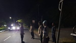 Polsek Gerung Tingkatkan Patroli Terjadwal, Antisipasi Gangguan Kamtibmas di Bypas Bil 1 dan 2