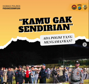 Konser Tipe-x di Padangsidimpuan Berlangsung Aman dan Sukses, Bukti Sinergitas TNI-Polri dan Instansi Terkait!