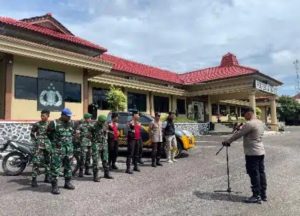 Jalin Sinergitas, Polres Bangka Selatan Lakukan Patroli 3 Pilar Guna Wujudkan Situasi Kamtibmas Yang Kondusif