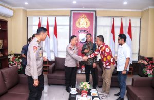 Terima Kunjungan Silaturahmi Ketua KPU Provinsi Maluku, Ini Pesan Kapolda