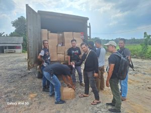 Team Macan Komering Polres OKI Berhasil Amankan Ratusan Miras
