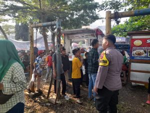 Bhabinkamtibmas Desa Bojongloa Rancaekek sampaikan pesan secara humanis kepada warga binaan