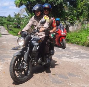 Sinergitas TNI Polri Di Kel Gunung Ibul Selatan Dalam Menjaga Kamtibmas