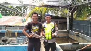 Sat Binmas Polres Prabumulih Sambangi Komunitas Pemancing Di Kel Karang Raja