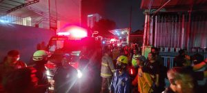 Polsek Banjarsari Bersama Tim Inafis Polresta Surakarta Datangi TKP Kebakaran di Gilingan