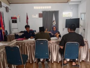 Unit Politik Sat Intelkam Monitoring Tahapan Pembentukan Badan Adhoc PPK se-Kota Jambi.