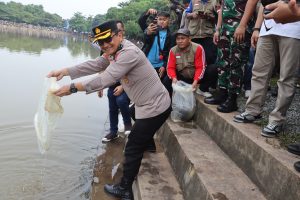 Kapolresta Tangerang Apresiasi Ribuan buruh Gelar Lomba Mancing Ikan Dikabupaten Tangerang