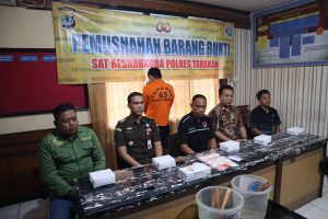 Penyelidikan Polres Tarakan Ungkap Transaksi Sabu di Kelurahan Karang Balik