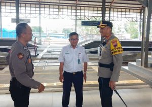 Jum’at Curhat Kapolresta Surakarta Ke Kantor Stasiun Kereta Api Purwosari